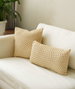 Aberto Design Funda de Cojín KET004 Beige 30 x 50 cm